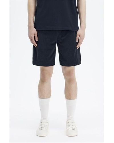 Fred Perry Fred Towelling Short Sn43 - Blue