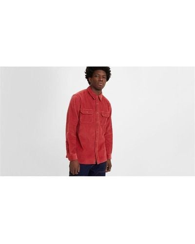 Levi's Jackson Worker Overshirt - Red