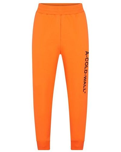 A_COLD_WALL* Essential Logo joggers - Orange