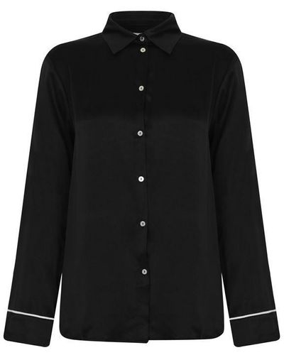 Asceno London Pj Top - Black