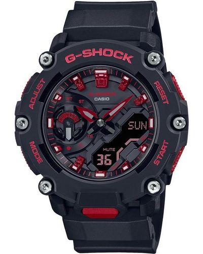 G-Shock Ignite Red Series Ga-2200bnr-1aer - Blue