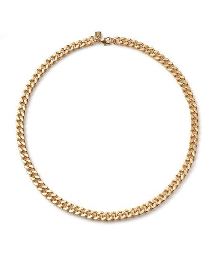 Crystal Haze Jewelry Plain Jane Chain Necklace - Metallic