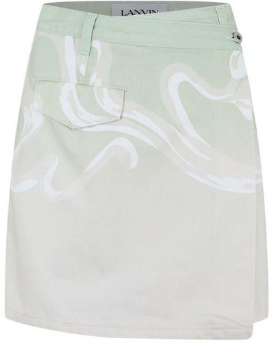 Lanvin Skirt Ld42 - Grey