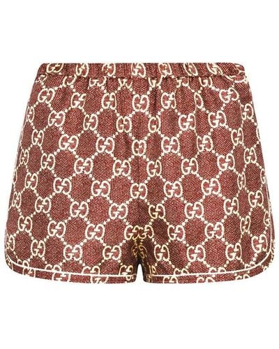Gucci Berries Shorts - Red