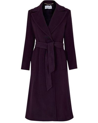 Marella Belluno Coat Ld34 - Purple