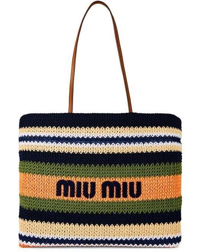Miu Miu Miu Crochet Strp M Ld42 - Black