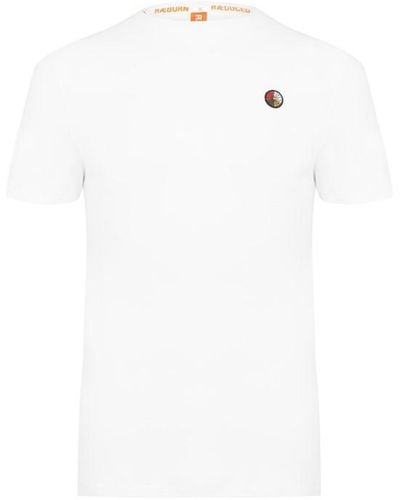 RÆBURN Short Sleeve T Shirt - White