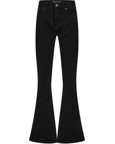 Balenciaga Bal Bootcut Trousers Sn42 - Black