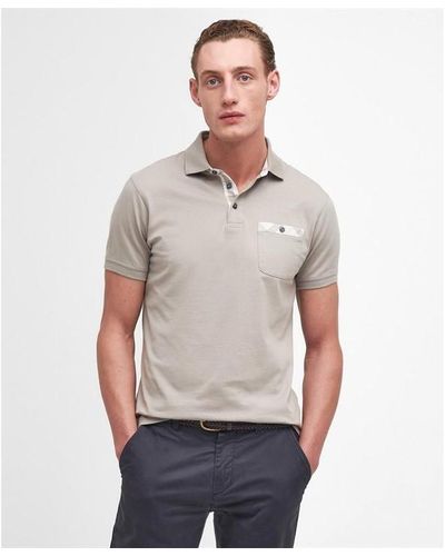 Barbour Hirstly Polo Shirt - Grey