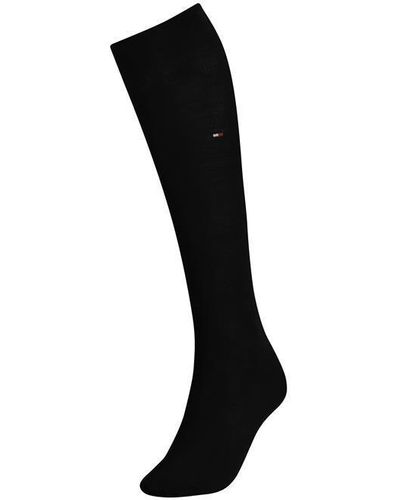 Tommy Hilfiger Bodywear 1 Pack Of Knee High Socks - Black