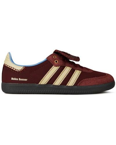 adidas Originals By Wales Bonner Samba Pony Low Trainers - Brown