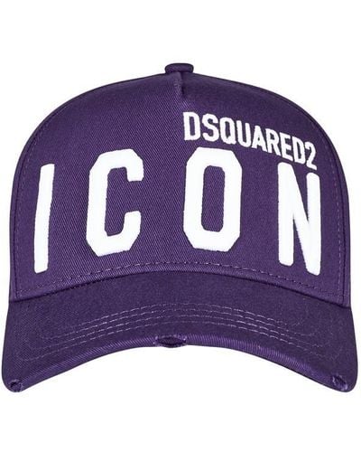 DSquared² Icon Logo Cap - Purple