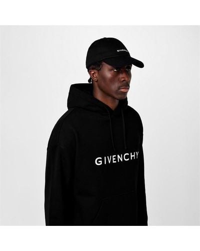 Givenchy Giv Logo Cap Sn42 - Black