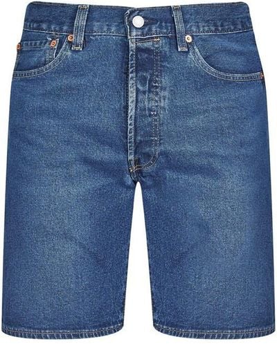 Levi's 501 Hemmed Shorts - Blue