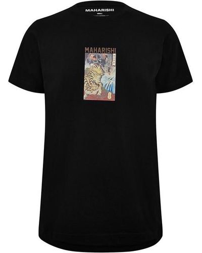Maharishi Tiger Vs Dragon T-shirt - Black