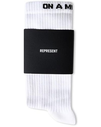 REPRESENT 247 R247 Logo Socks Sn44 - Black