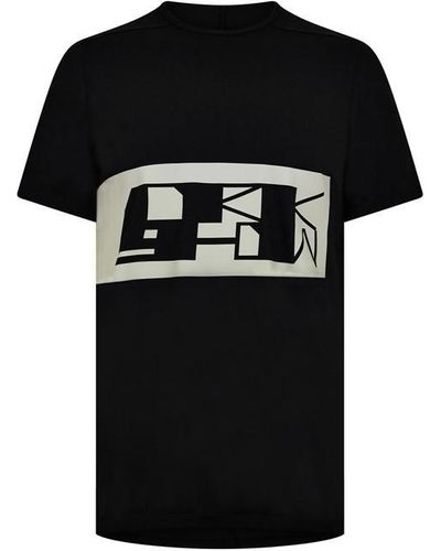 Rick Owens Level T-shirt - Black