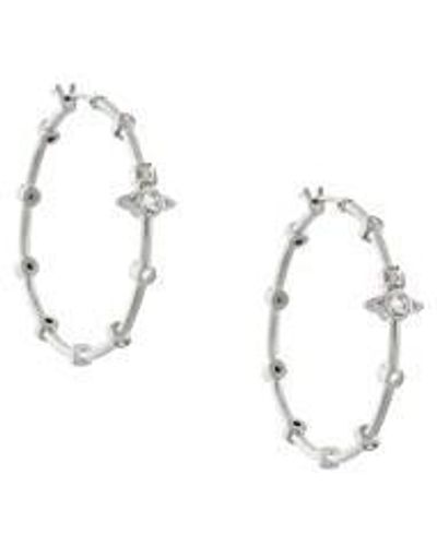 Vivienne Westwood Viv Felicia Earrings Ld33 - White