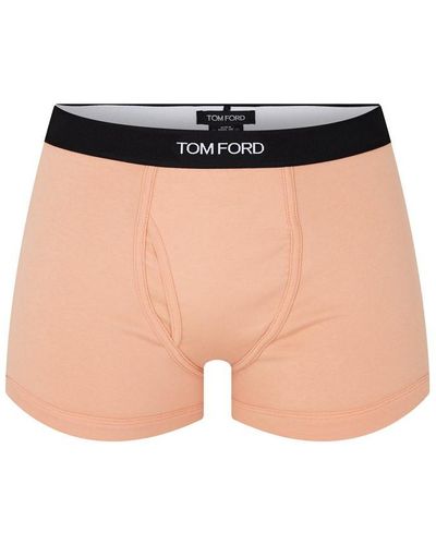 Tom Ford Logo Boxer Briefs - Pink