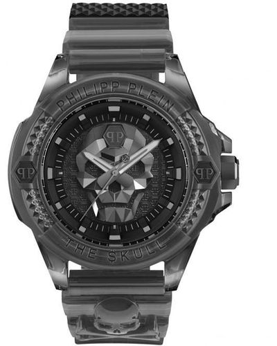 Philipp Plein The $kull Synthetic Watch - Black