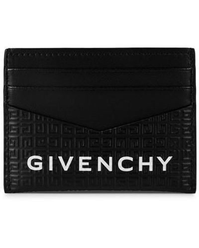 Givenchy Micro 4g Card Holder - Black