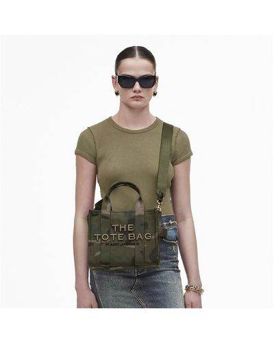 Marc Jacobs Marc Sml Camo Tote Ld43 - Green