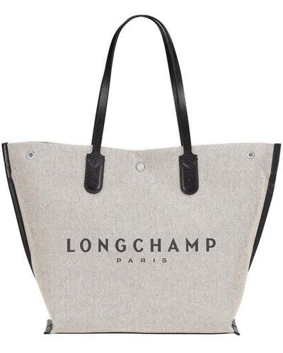 Longchamp Roseau Essential Tote Bag - Metallic