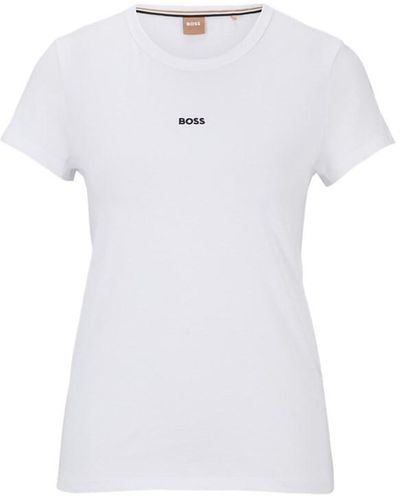 BOSS Eventsa T Shirt - White