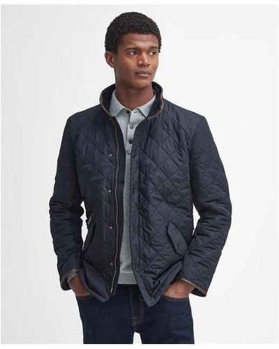 Barbour Powell Quilted Jacket - Blue