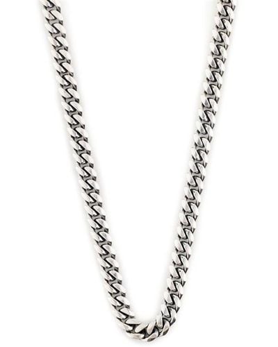 Serge Denimes Curb Chain Necklace - Metallic