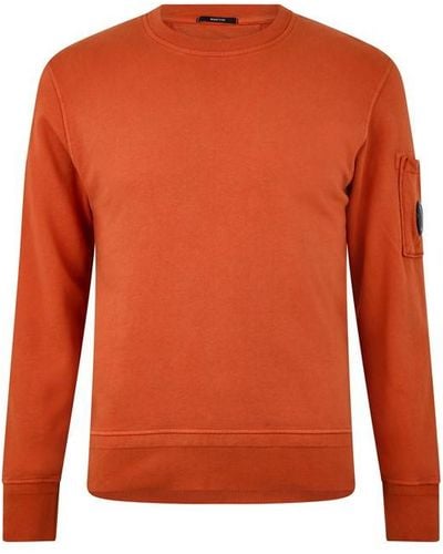 C.P. Company Cp Ctn Fl Sweatshirt Sn99 - Orange