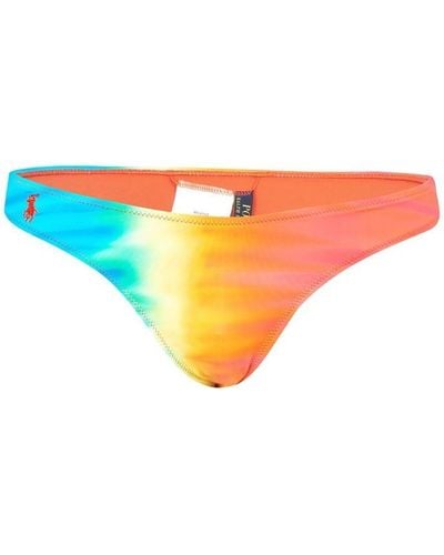 Ralph Lauren Scoop Hipster Bikini Bottoms - Orange