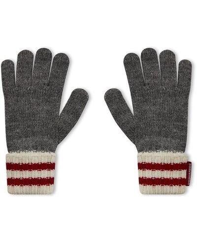 DSquared² Dsq Gloves Sn34 - Grey