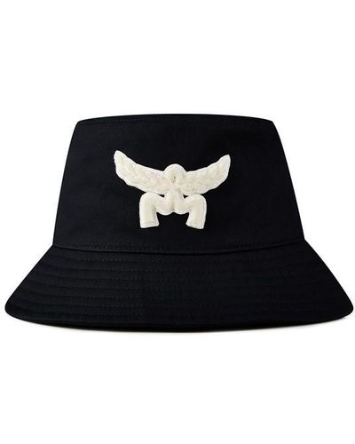 MCM Essential Logo Bucket Hat - Black