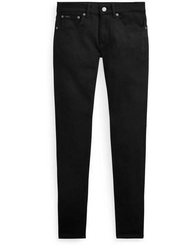 Polo Ralph Lauren Tompkins Skinny Jeans - Black