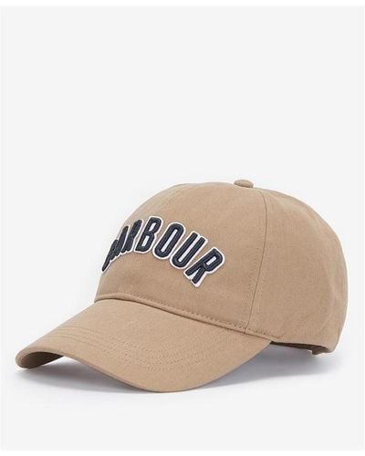 Barbour Campbell Sports Cap - Natural