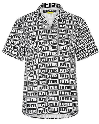 Iuter Panel Ss Shirt Sn41 - Black