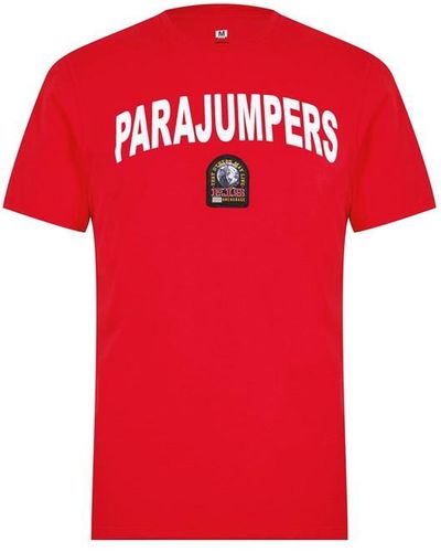 Parajumpers Para Buster Tee Sn33 - Red