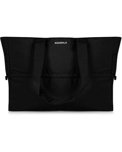 ADANOLA Puffer Tote Bag - Black