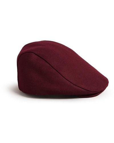 Ted Baker Ted Jamessa Flat Cap Sn99 - Red