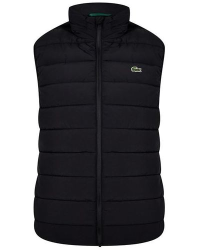 Lacoste Padded Gilet Sn14 - Black