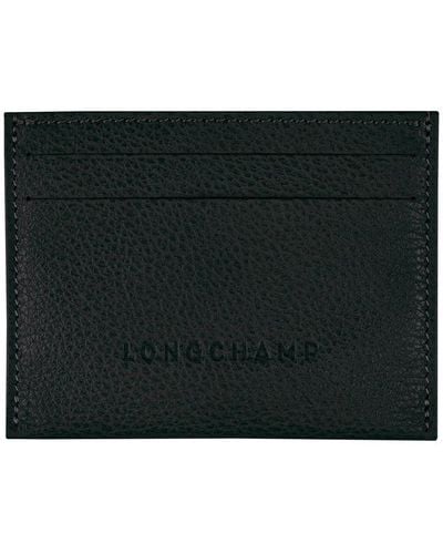 Longchamp Lcp Card Holder Ld42 - Black