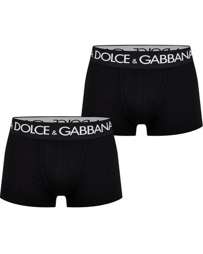 Dolce & Gabbana Dg 2 Pack Logo Sn52 - Black