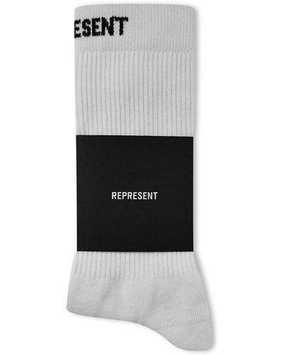 Represent Rep Core Sock Sn42 - White
