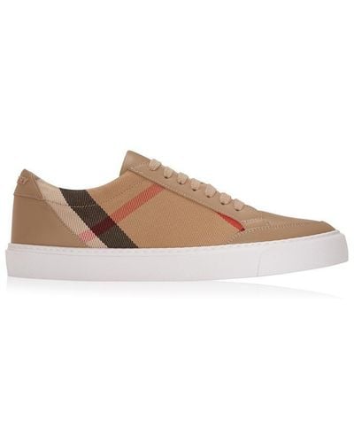 Burberry Salmond Trainers - Brown