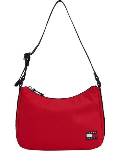 Tommy Hilfiger Essential Shoulder Bag - Red