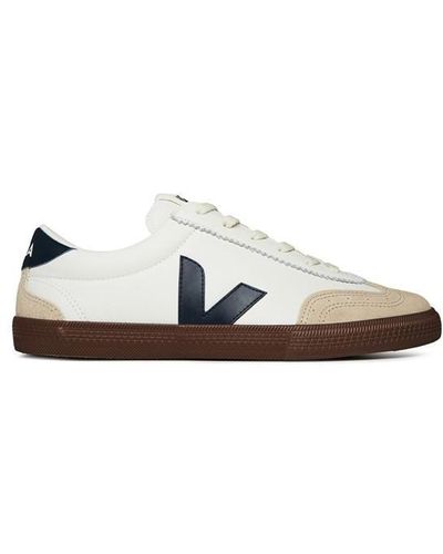 Veja Volley Leather - White