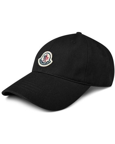 Moncler Logo Cap Sn42 - Black