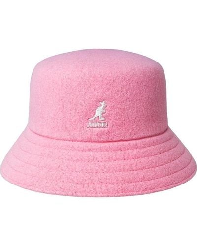 Kangol Wool Lahnich Bucket Hat - Pink