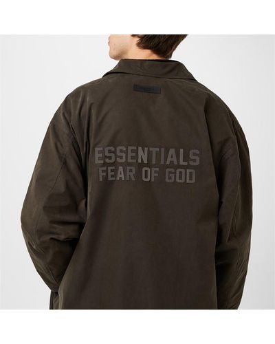 Fear Of God Longline Coat - Black